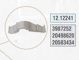 CAMURLUK KELEPCESI VOLVO FH 12 V-2 UST 20583434